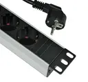 FS-A019R-2KP-4444-6GE (6 ports, schuko type with mini circuit breaker) PDU 